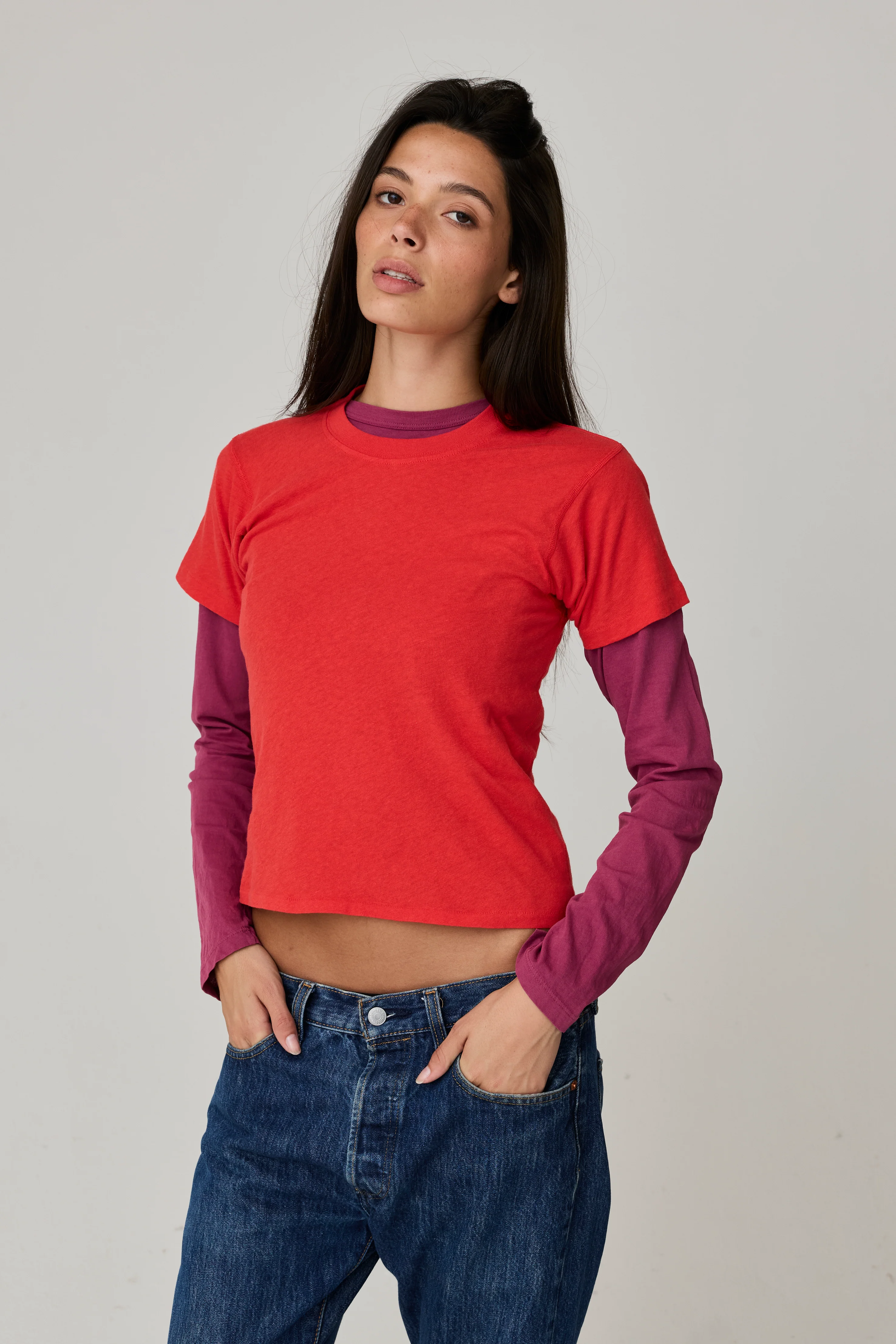 Amelia Vintage Tee - Image 59
