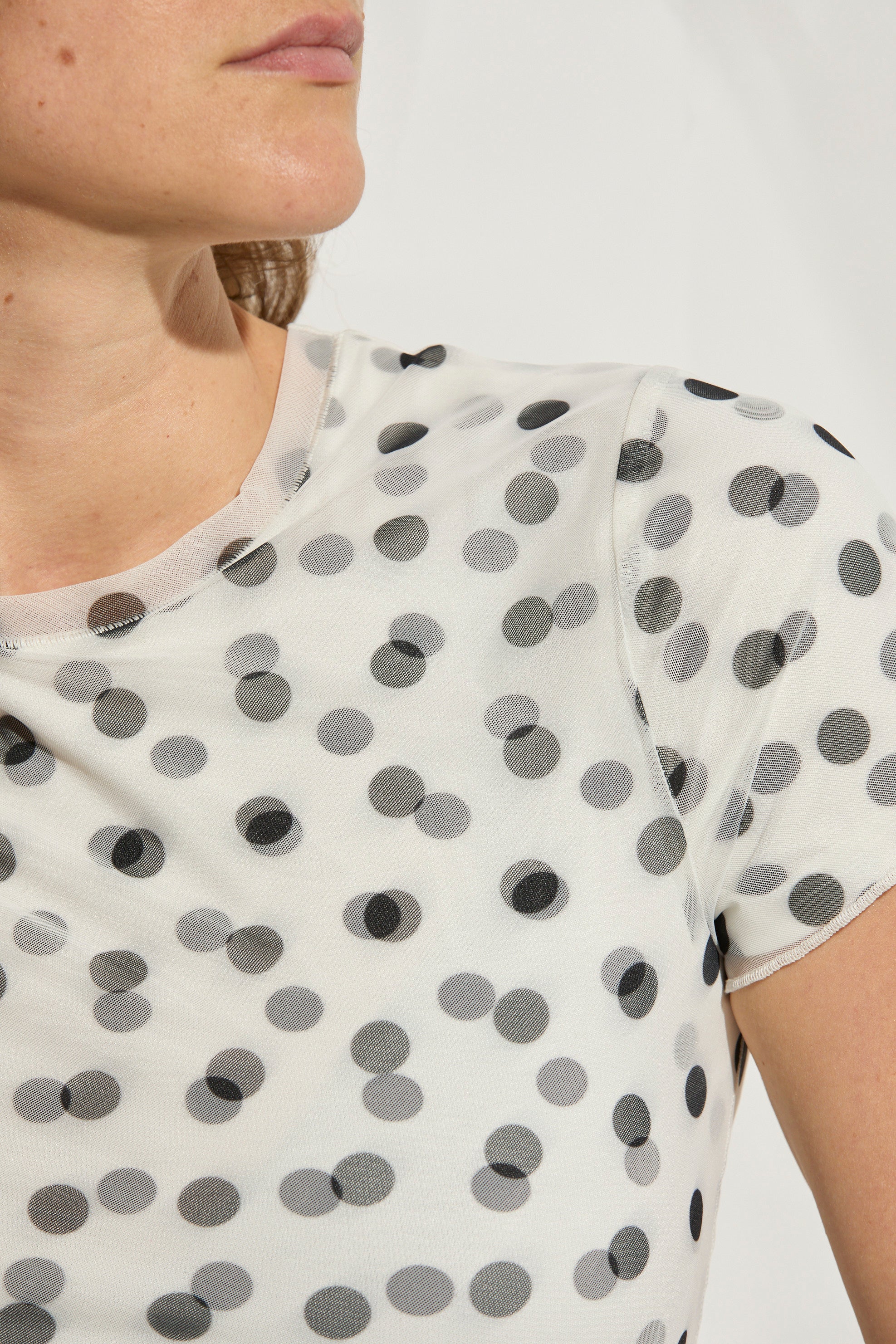 Cece Polka Dot tee - Image 4