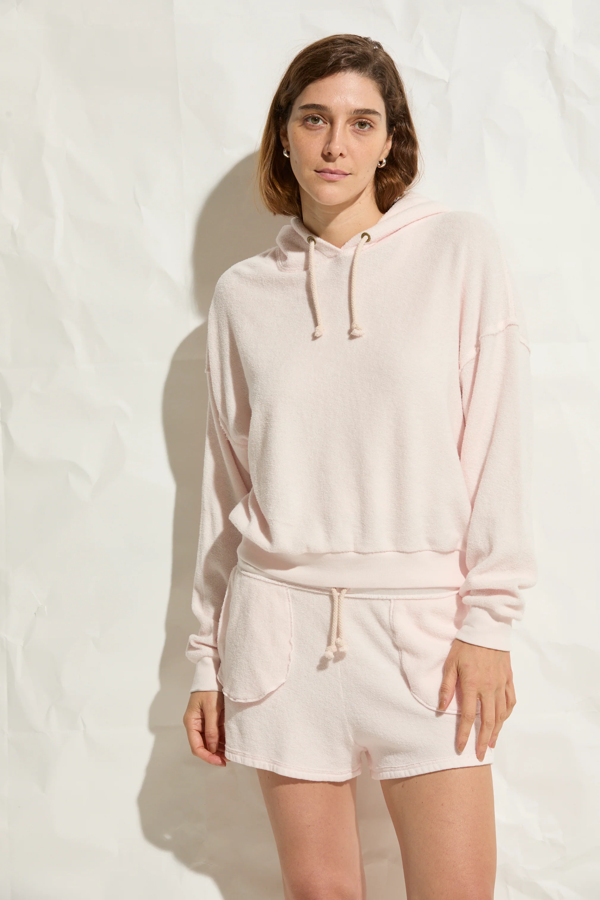 Hazel Cotton Sherpa Hoodie - Image 9