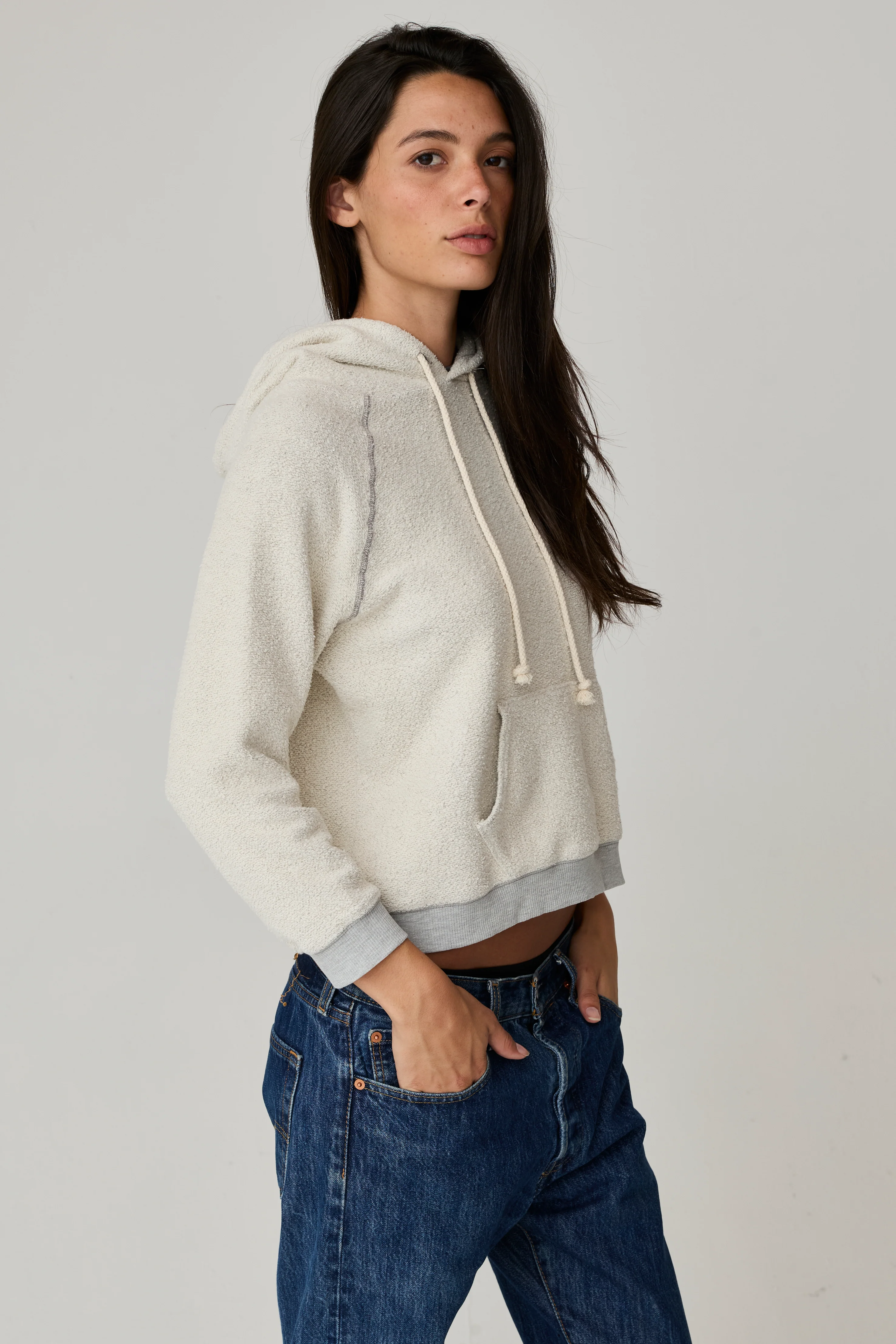 Ryan Reversed Shrunken Hoodie - Image 3